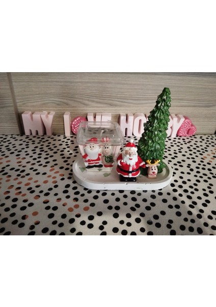 Yeni Yıl Konseptli Özel Tasarım Kokulu Mum Seti