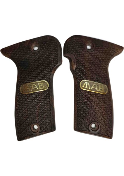 Mab 7.65 Ahşap Lazer Işlemeli Kabze