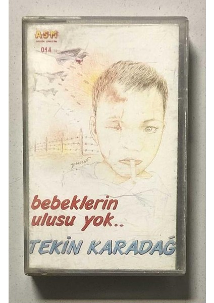 Tekin Karadağ Bebeklerin Ulusu Yok Kaset (Orjinal Dönem Baskı)