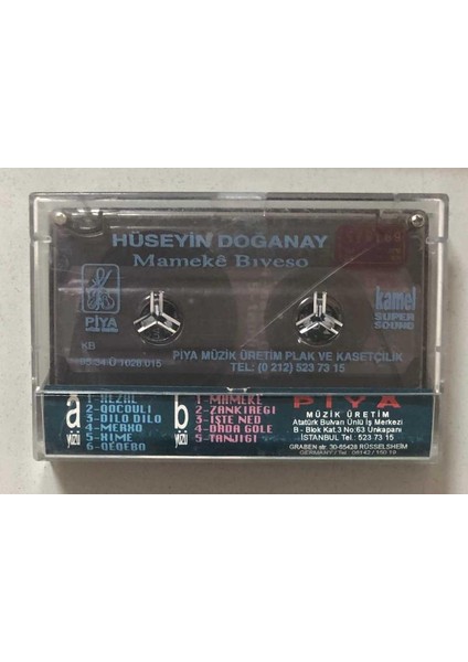 Hüseyin Doğanay Mameke Biveso Kürtçe Kaset (Orjinal Dönem Baskı)