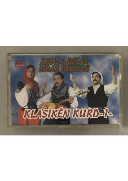 Sidar Beritan - Xezal U Delal Klasiken Kurd - 1 Kaset (Orjinal Dönem Baskı)