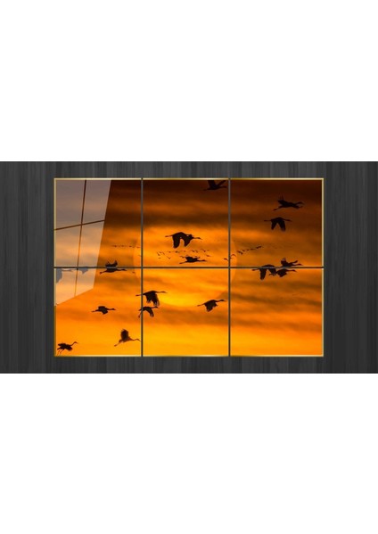 Kare Kombin Cam Tablo