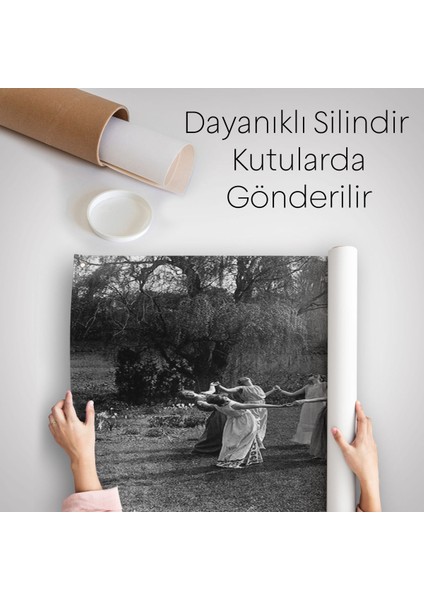 Vintage Kadınlar Dans Ediyor Duvar Örtüsü Halısı Gotik Ev Dekorasyonu Ritüel Daire Dansı 5334 indirimleri