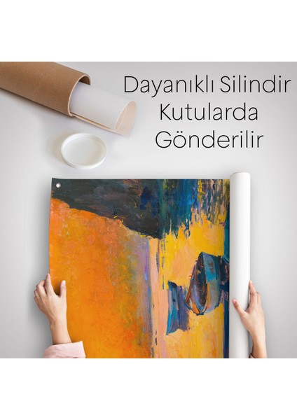 Denizde Gün Batımı Manzarası Duvar Örtüsü - HALISI-5983