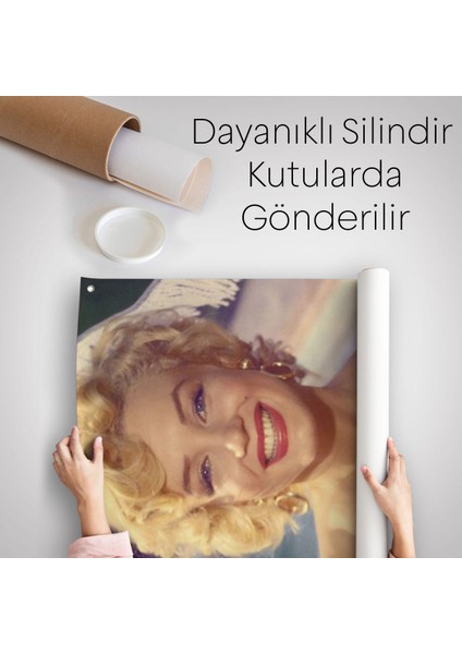 Marilyn Monroe Dekoratif Duvar Örtüsü - HALISI-6150