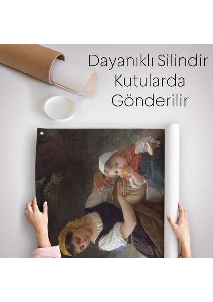 Bende Istiyorum Diyen Çocuk Dekoratif Duvar Örtüsü - HALISI-6238