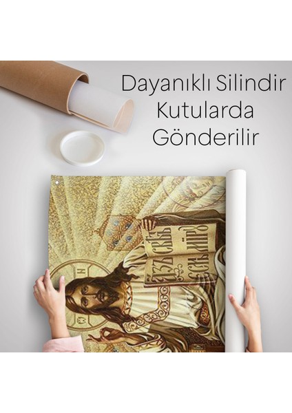 Hz Isa Duvar Örtüsü - Halısı, Long Live Christ The KING-6189