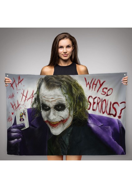 Why So Serious Joker Duvar ÖRTÜSÜ-HALISI-6618