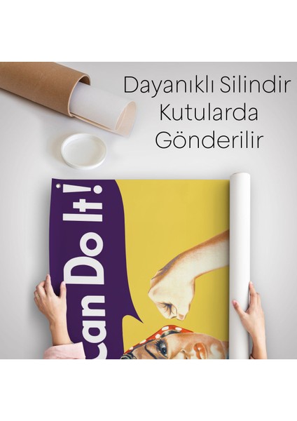 We Can Do It Duvar ÖRTÜSÜ-HALISI-6430