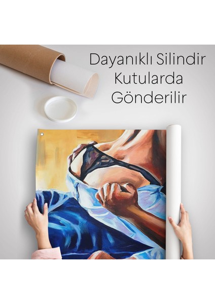 Yatak Odası Dekoratif Duvar ÖRTÜSÜ-HALISI-6657