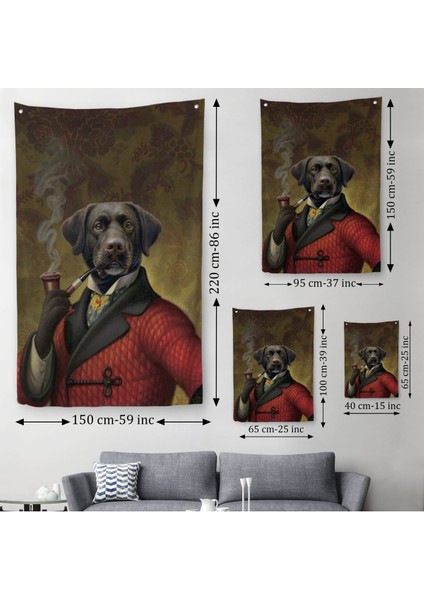 Pipo Için Köpek Duvar Örtüsü - HALISI-6032 modelleri