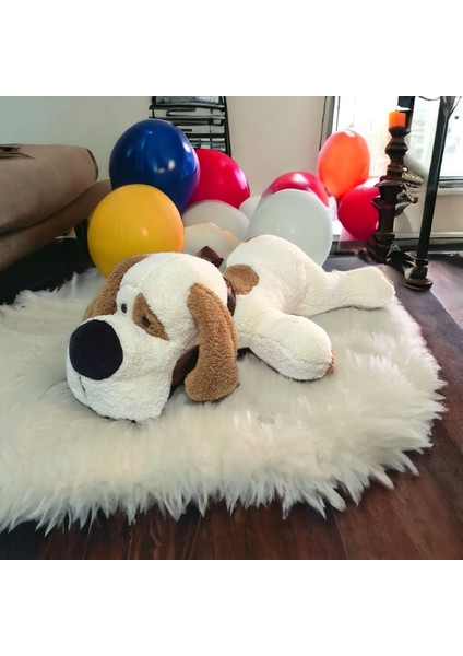 Mellitotoyzz 75 cm Uykucu Köpek Peluş Oyuncak Uyku Arkadaşı