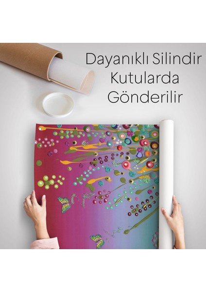 Gizli Bahçe Dekoatif Duvar Örtüsü - HALISI-6275