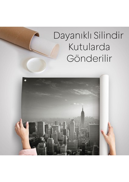 New York Şehir Manzarası Duvar ÖRTÜSÜ-HALISI-6593