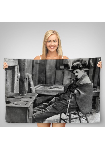 Charlie Chaplin Duvar ÖRTÜSÜ-HALISI-6619