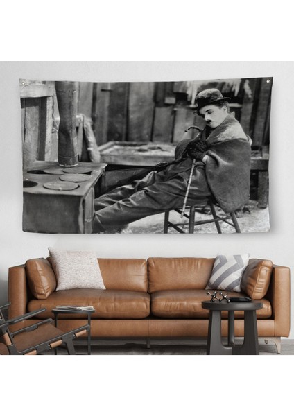 Charlie Chaplin Duvar ÖRTÜSÜ-HALISI-6619