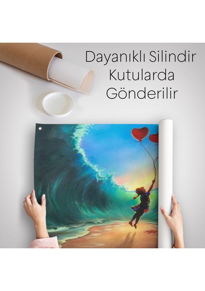 Aşk Kurtarır Duvar Örtüsü-Halısı -6650