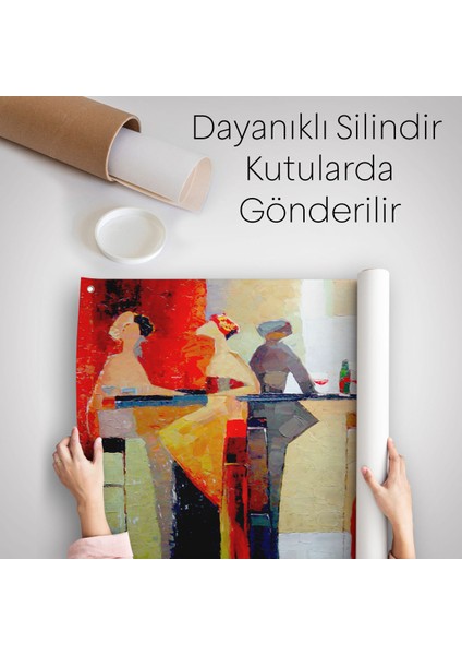Pubdaki Kadınlar Duvar Örtüsü-Halısı - Women In The PUB -6604 indirimleri