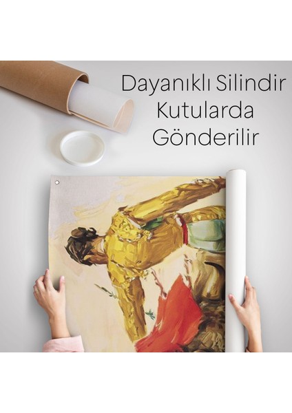 Ispanyol Matador Duvar Örtüsü - HALISI-6250