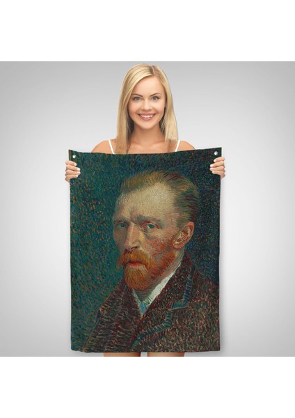 Vincent Van Gogh'un Portresi 1887 Duvar Örtüsü - HALISI-5114