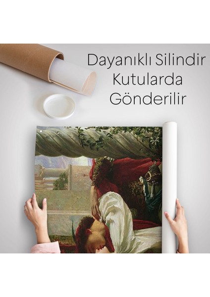 Romeo ve Juliet Dekoratif Duvar Örtüsü - HALISI-6312
