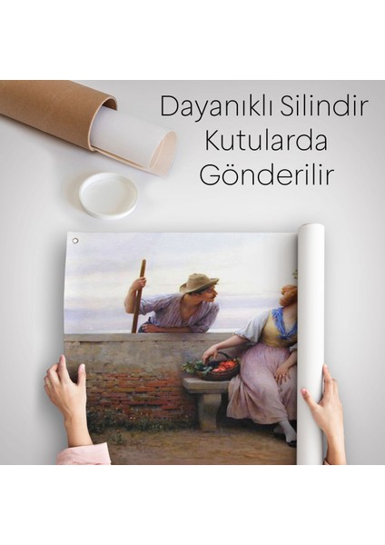 kadınları Taciz Eden Adam Duvar ÖRTÜSÜ-HALISI-6526