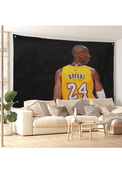 Kobe Bryant Los Angeles Lakers Kanvas Duvar ÖRTÜSÜ-HALISI-5148