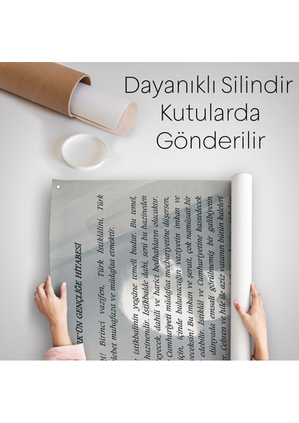 Atatürk'ün Gençliğe Hitabesi Duvar ÖRTÜSÜ-HALISI-6465