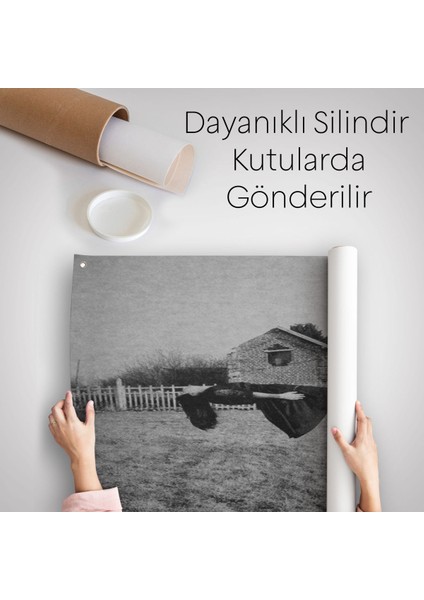 Şabat Ayini Cadı Kadın Kanvas Duvar ÖRTÜSÜ-HALISI-5874