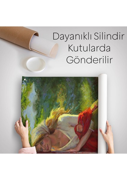Michelle Murray Amerika Köylüsü Duvar Örtüsü - HALISI-6097