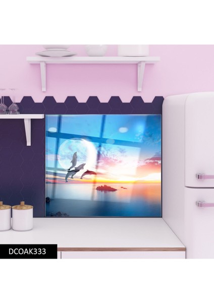 Cam Ocak Arkası Koruyucu Ankastre Arkası Koruyucu | Yunuslar modelleri