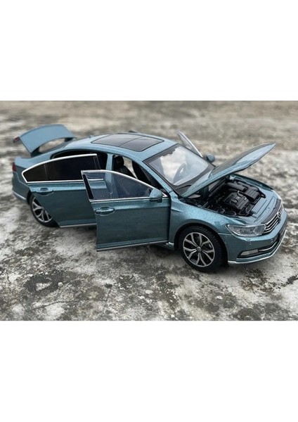 Vw Passat B8 1:32 Maket Model Araba Mavi