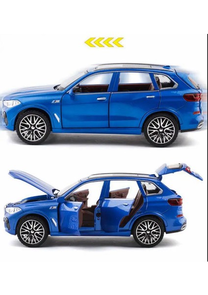 Bmw X5 1:32 Model Maket Araba Mavi
