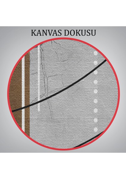 Modern Soyut Geometri El Boyaması Güzel Yüz Kanvas Duvar Tablosu-5112 indirimleri