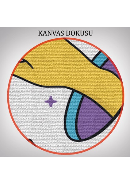 Pop Art Renkli Dekoratif Duvar Tablosu Üçlü Set-ES-117 indirimleri