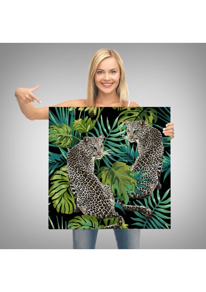 Leoparlar Dekoratif Kanvas Tablo-5813 modelleri