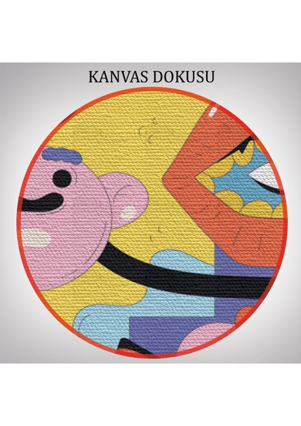 Eylenceli Genç Odası Dekoratif Duvar Tablosu Üçlü Set-EÖ-114