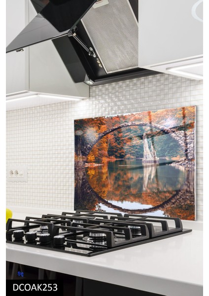 Cam Ocak Arkası Koruyucu | Köprü