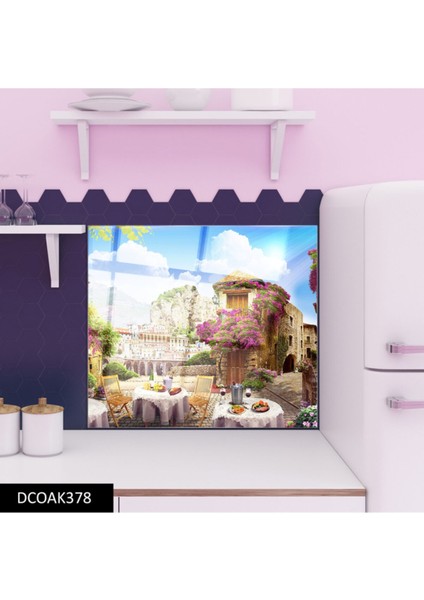 Cam Ocak Arkası Koruyucu Ankastre Arkası Koruyucu | Huzur modelleri