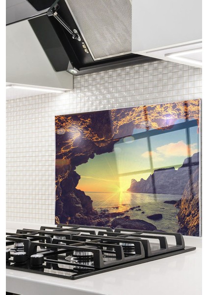 Cam Ocak Arkası Koruyucu