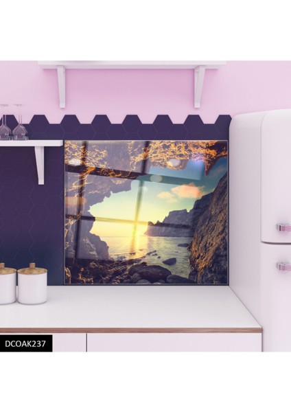 Cam Ocak Arkası Koruyucu modelleri