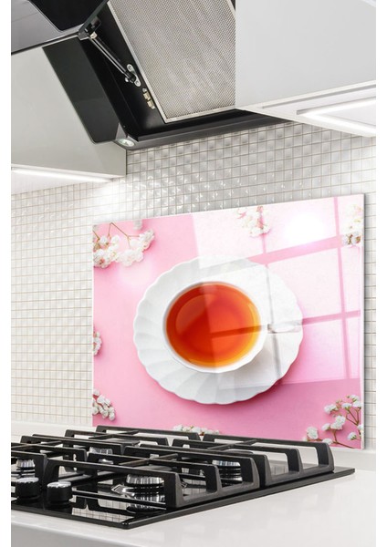 Cam Ocak Arkası Koruyucu Ankastre Arkası Koruyucu | Çay