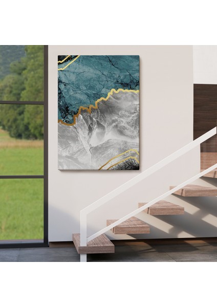 Mermer Desenli Dekoratif Kanvas Tablo-5174 fırsatları