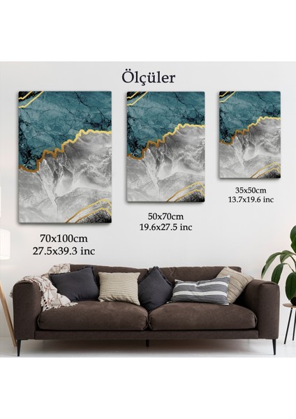 Mermer Desenli Dekoratif Kanvas Tablo-5174 indirimleri