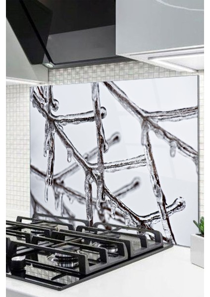 Cam Ocak Arkası Koruyucu Ankastre Arkası Koruyucu | Kış