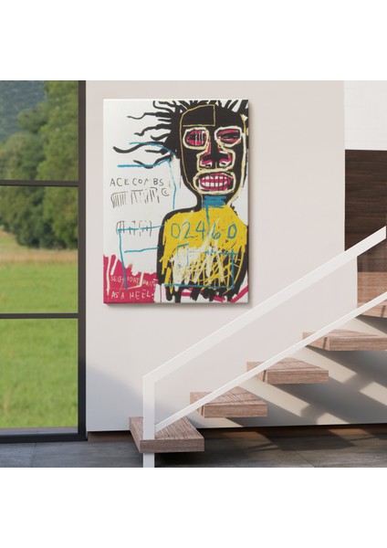 Jean Michel Basquiat'ın Kendi Portresi Kanvas Tablo-4967 fırsatları
