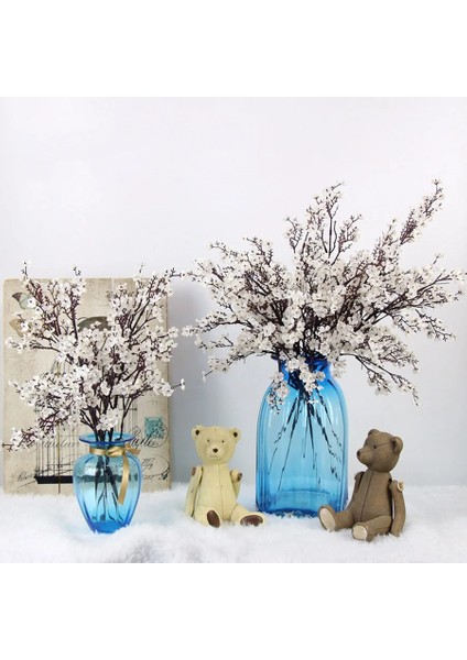 Kırmızı Kiraz Çiçekleri Yapay Çiçekler Bebeğin Nefesi Gypsophila Sahte Çiçekler Dıy Düğün Dekorasyon Ev Buket Sahte Çiçekler Şube (Yurt Dışından) modelleri