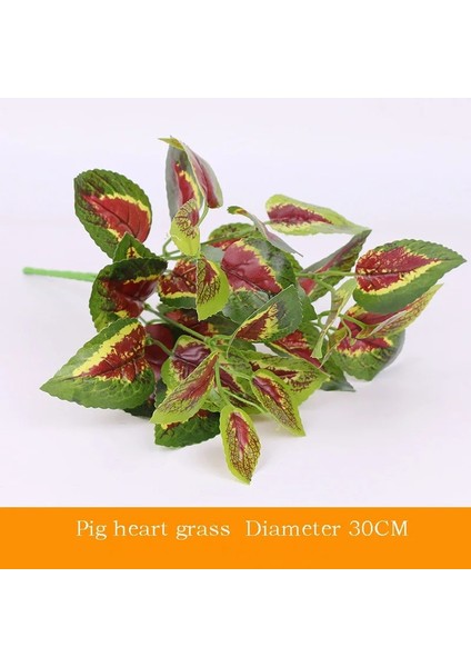 Stil 5 Yapay Plastik Bitki Yeşil Ağaç Bahçe Düğün Dekorasyonu Için Sahte Sahte Yapraklar Noel Dekorasyonu (Yurt Dışından) indirimleri