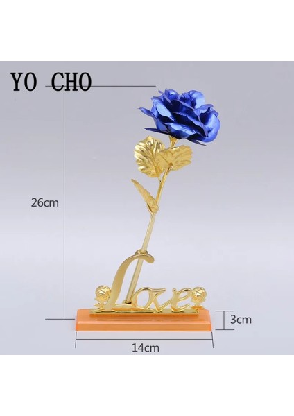 Tabanlı Kırmızı 24K Kaplama Altın Gül Çiçek Yapay Çiçek 24K Folyo Gül Galaxy Kutusu Doğum Günü Sevgililer Günü Yeni Yıl Yaratıcı Hediye Güller (Yurt Dışından) fırsatları