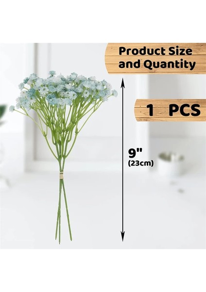 Stil 3 3 Adet 1 Demet Gypsophila Çelenk Yapay Çiçek Düğün Buket Yemek Masası Sahte Çiçek Çelenk Hediye Parti Ev Dıy Dekor (Yurt Dışından)